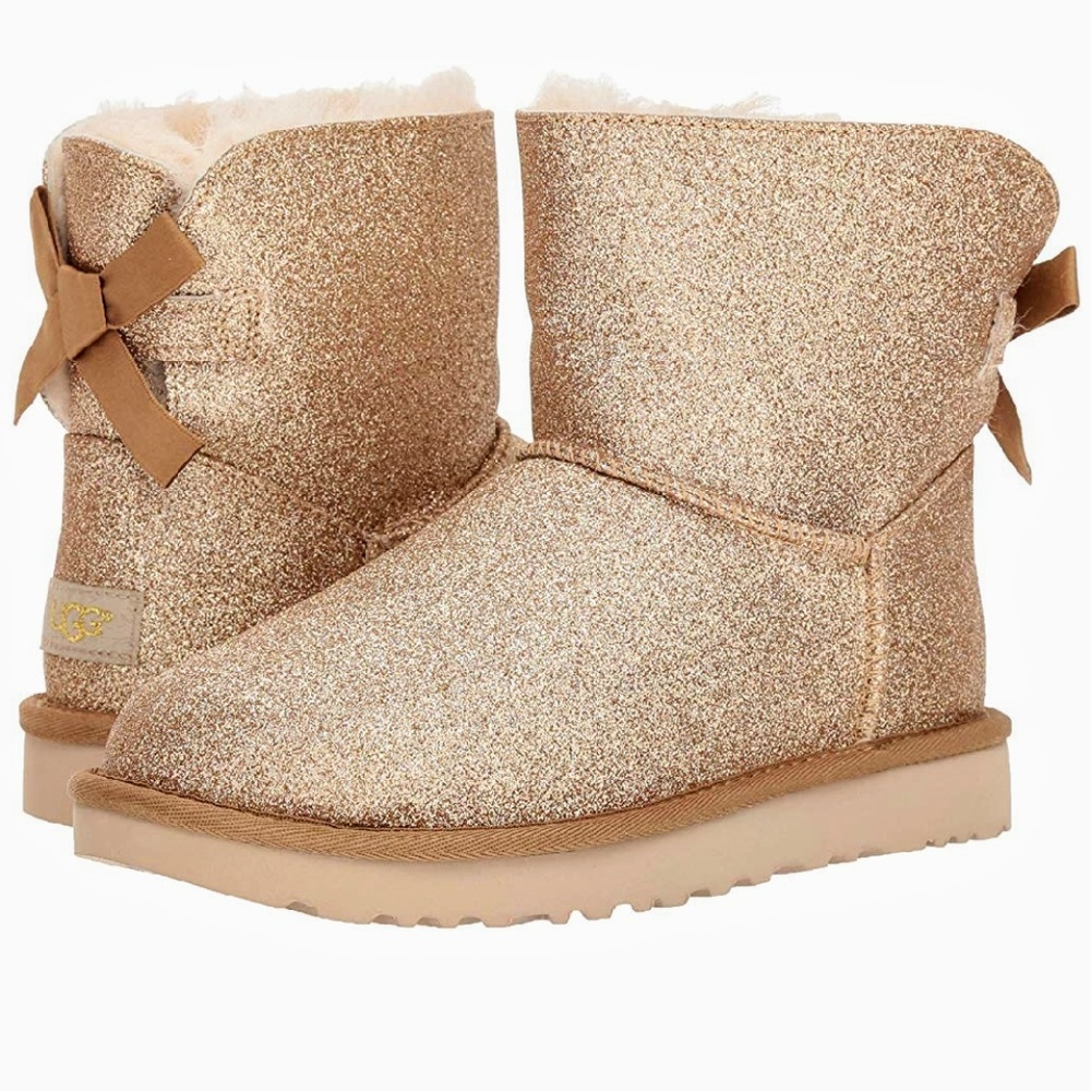 Gold UGG boots